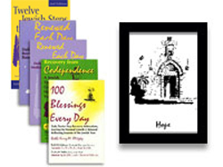 Twelve-Step Recovery Five-Book Set and <I> Gates of Jerusalem</I> Portfolio of Inspiring Prints: 