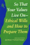 So That Your Values Live On: Ethical Wills and How to Prepare Them